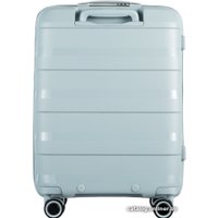 Чемодан-спиннер Puccini Montreal 55 см (голубой)