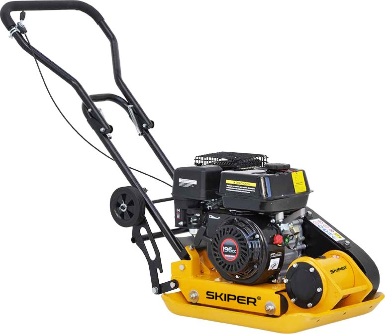 

Виброплита Skiper C90L-WM Loncin LC200F (колеса, мат)