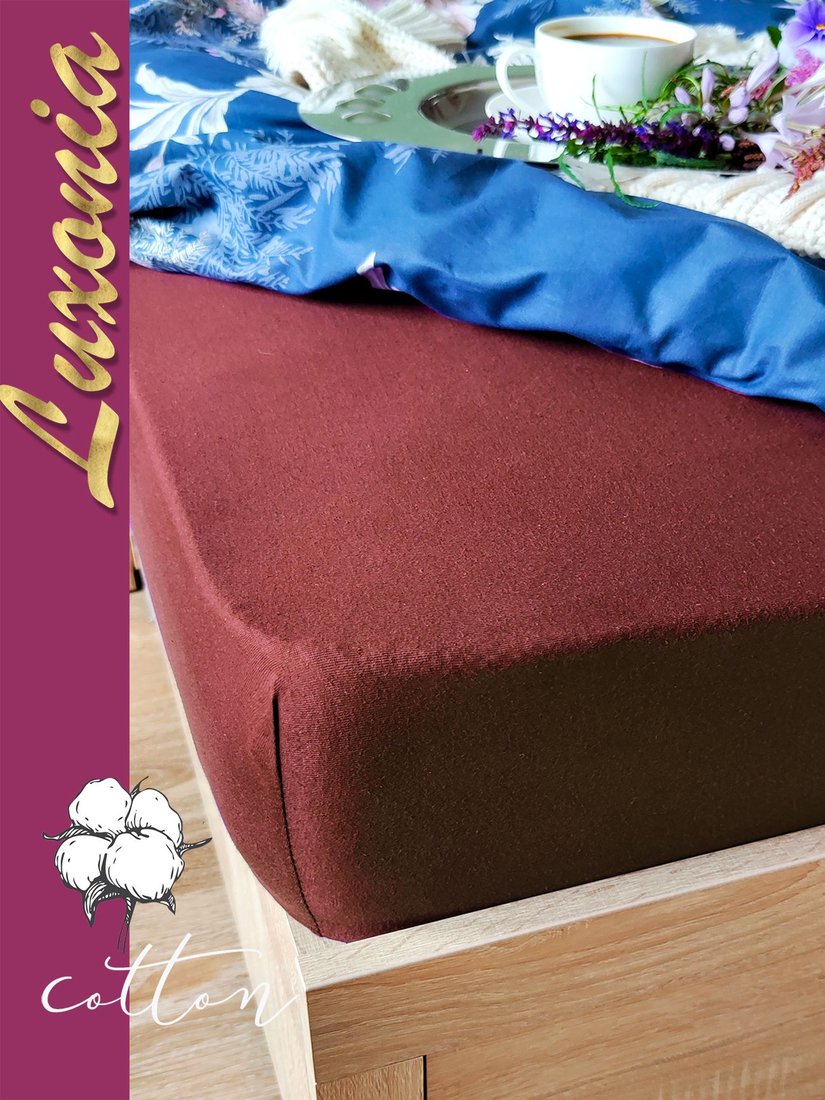 

Постельное белье Luxsonia Трикотаж на резинке 80x200 ПТр80 (шоколадный)