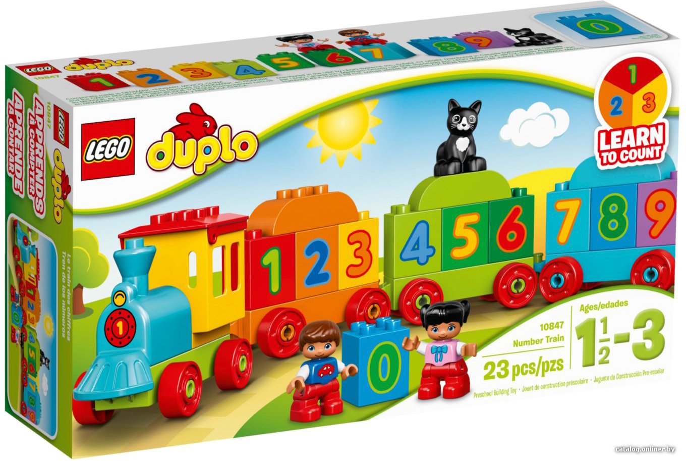 Конструктор LEGO Duplo 10847 Числовой поезд