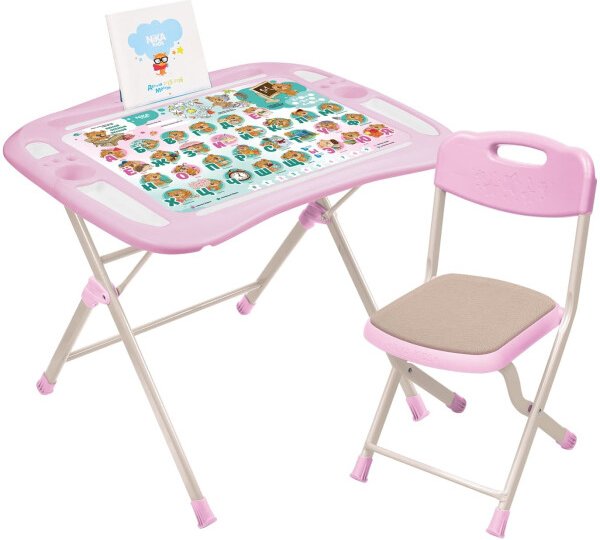 

Складной стол Nika NKP1/ЗМ Забавные медвежата (розовый)