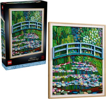 Конструктор LEGO Art 31220 Клод Моне — Мост через пруд с водяными лилиями