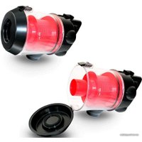 Пылесос Ginzzu VS420 (черный/красный)