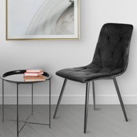 Стул Mio Tesoro Тренто DC-146 (графит/черный)