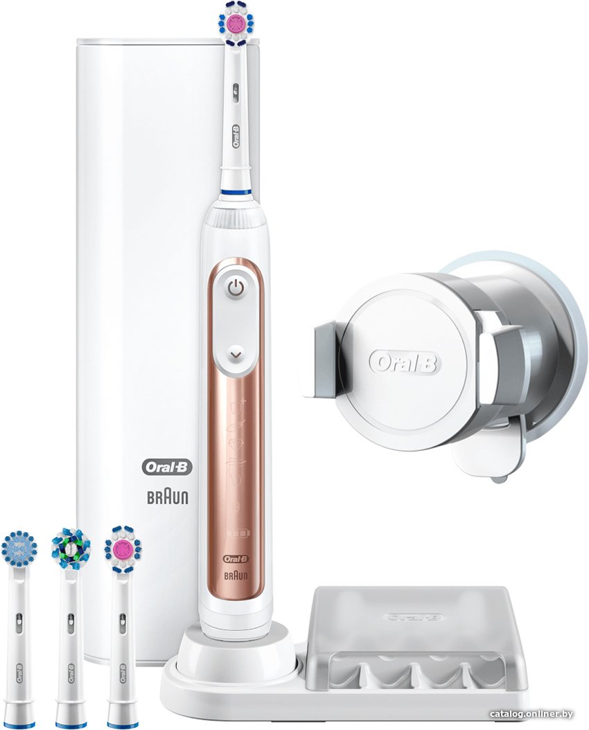 Электрическая зубная щетка Oral-B Genius 9000N gold (D701.545.6XC)