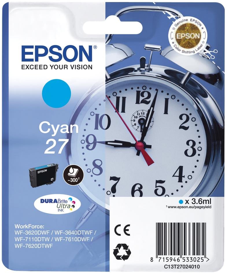 

Картридж Epson C13T27024020