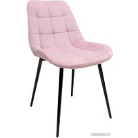 Стул Алвест AV 405 87341 (розовый микровелюр 34/черный)
