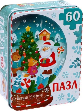 Пазл Puzzle Time Лесные друзья 7663049 (60 эл)