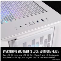 Корпус Thermaltake CTE T500 TG ARGB Snow CA-1X8-00F6WN-01