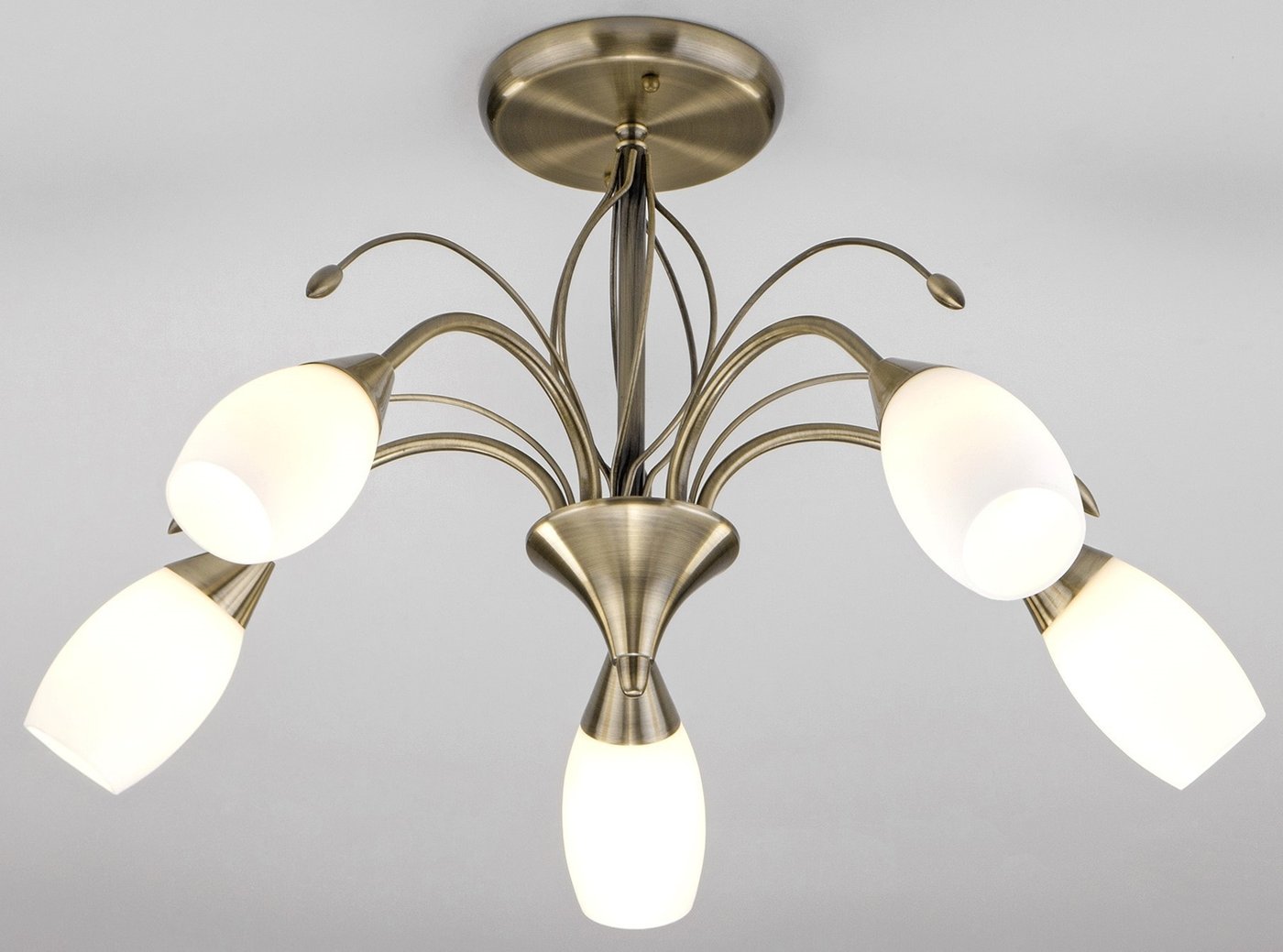 

Припотолочная люстра Евросвет Ginevra 30280/5 (античная бронза)