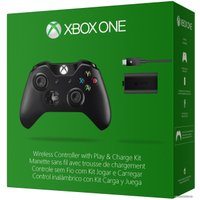 Геймпад Microsoft Xbox One с зарядным устройством