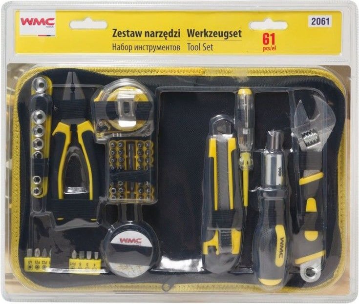 

Набор домашнего мастера WMC Tools 2061 (61 предмет)