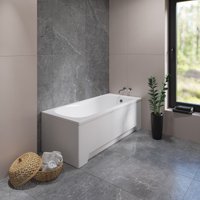 Ванна Lauter Sophia 160х70 21205160 (с каркасом, черным подголовником)