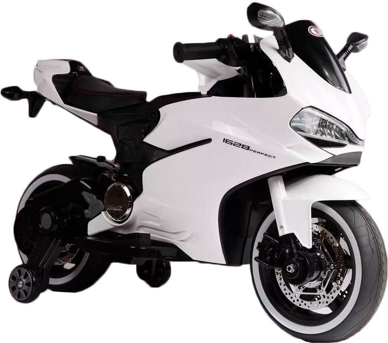 

Электромотоцикл RiverToys E222KX (белый)