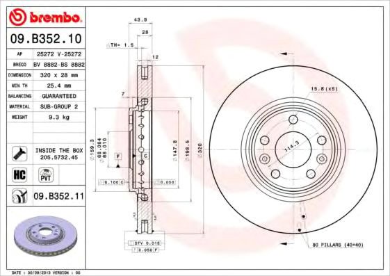 

Brembo 09B35211