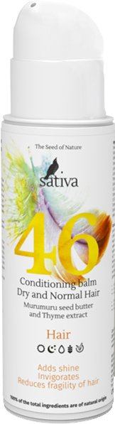 

Бальзам Sativa для сухих и нормальных волос №46 (150 мл)