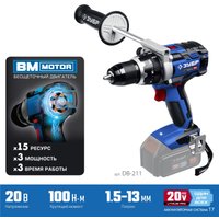 Дрель-шуруповерт Зубр DB-211 (без АКБ)