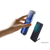 Внешний аккумулятор Baseus Magnetic Bracket Wireless Fast Charge 10000mAh (белый)