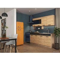 Готовая кухня Genesis Мебель Алиса 13 1.6 (дуб сонома/дуб золотой) в Борисове