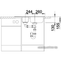Кухонная мойка Blanco LIVIT 6 S Compact [515794]