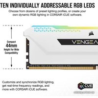 Оперативная память Corsair Vengeance RGB PRO SL 2x16ГБ DDR4 3600 МГц CMH32GX4M2D3600C18W