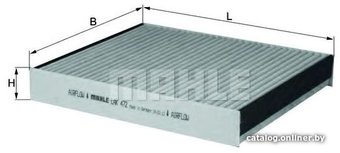 Салонный фильтр Mahle Knecht LAK472