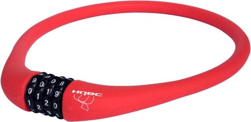 

Тросовый велосипедный замок HQBC Silico (красный)