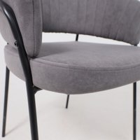 Стул Listvig Just (антрацитовый Brandy Light 28/черный)