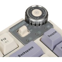 Клавиатура AULA AU75 (бежевый/фиолетовый/красный, Leobog Star Vector)