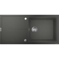 Кухонная мойка Grohe K400 60-C 100/50 1.0 31641AT0 (серый гранит)