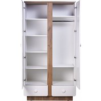 Шкаф распашной Polini Kids Ameli 4010 с ящиками 0002763.174 (белый/дуб крафт золотой)