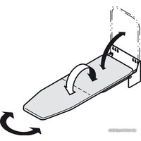 Гладильная доска Hafele Ironfix 568.66.700