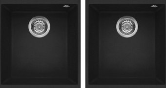 Кухонная мойка Elleci Quadra 200 Undermount G40 Nero