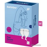 Менструальная чаша Satisfyer Feel Secure (прозрачный)