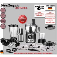 Кухонный комбайн Berlinger MAX-1600-W (черный)
