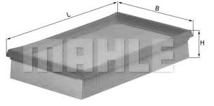 

Воздушный фильтр Mahle Knecht LX663