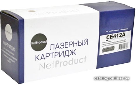 Картридж NetProduct N-CE412A (аналог HP CE412A)