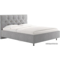 Кровать Сонум Bari 90x200 (кашемир светло-серый)
