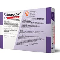 Капли от блох и клещей Inspector Quadro для собак 10-25 кг