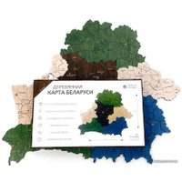 Пазл Woodary Карта Республики Беларусь 3211