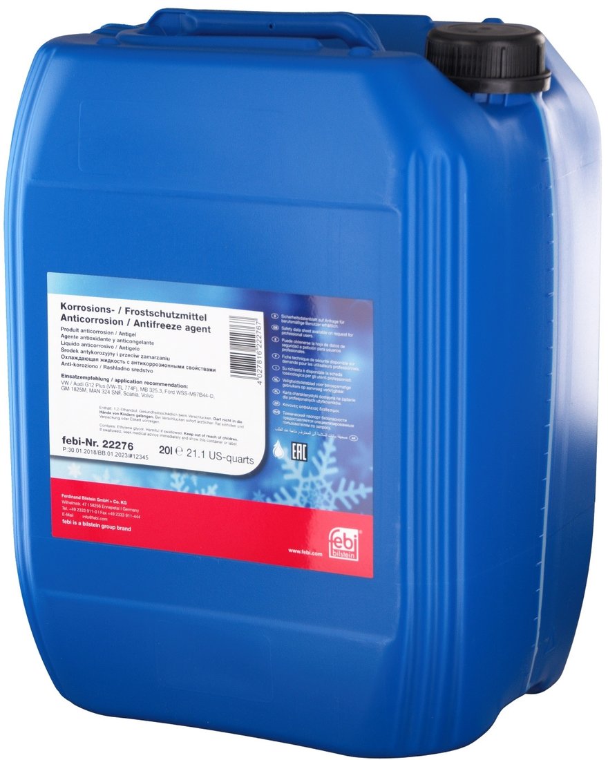 

Антифриз Febi bilstein G12+ 22276 20л