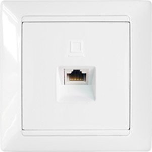

Розетка компьютерная Bylectrica Стиль РК18-006 (белый)
