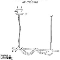 Подвесная люстра Aployt APL.773.03.69