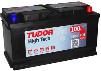 Автомобильный аккумулятор Tudor High Tech TA1000 R+ (100 А·ч)
