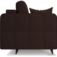 Диван Мебель-АРС Снеп (велюр шоколад HB-178 16)