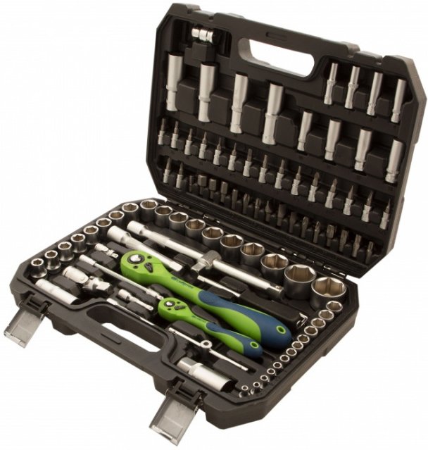 

Универсальный набор инструментов СибрТех 13509 (94 предмета)