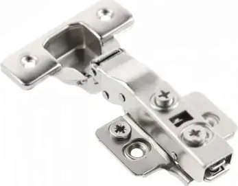 

Мебельная петля GTV Silento Pro накладная без пружины без еврошурупа с 3D регулировкой Clipon