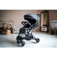 Коляска прогулочная «книга» Xo Kid Ride (grey print)