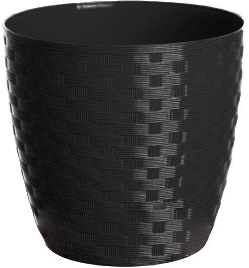 

Кашпо BigPlast Stars Ratan 39255 (черный)