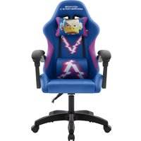 Игровое (геймерское) кресло Defender Legas (синий/фиолетовый)